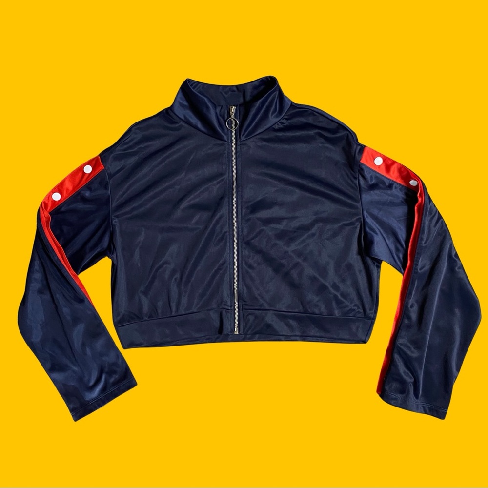 H&M Cropped Track Jacket - Picture 2 of 5